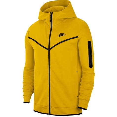 nike tech geel|nike tech fleece jacket.